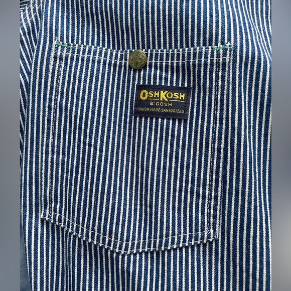 RARE Vintage Oshkosh B’Gosh Adult Size 44R Train Engineer Conductor Work Jacket - Picture 4 of 11